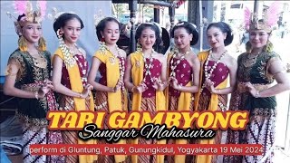 Tari Gambyong dari Sanggar Mahasura // Gelar Budaya Hari Jadi Kalurahan Patuk Gunungkidul ke 94