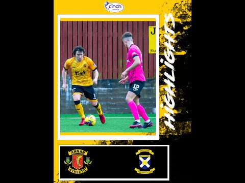 Annan Athletic East Fife Goals And Highlights