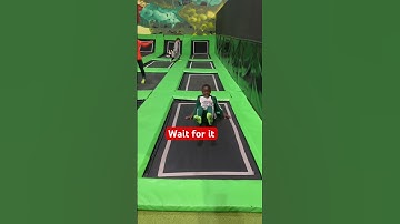 Trampoline backflip #backflip #trampoline