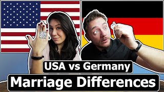 Marriage can vary in traditions and customs based on country, culture
or religion. there are a lot of similarities between germany the usa,
b...