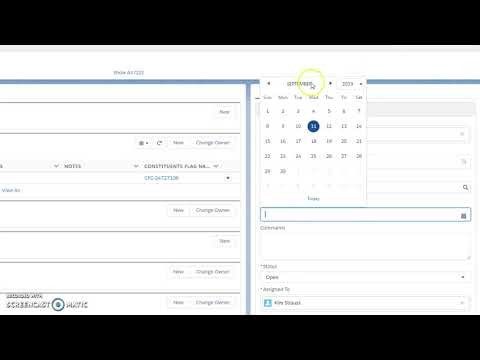 Log a Call/Set a Task