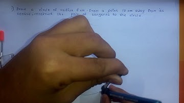 Class 10 Maths Constructions Exercise 11.2 Que.1