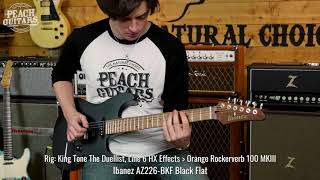 Ibanez AZ226-BKF Black Flat