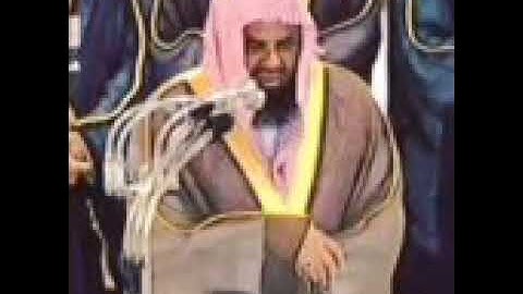 ركعة رائعة للشيخ سعود الشريم من تهجد رمضان 1414ه‍ / 1993م سورة الفاتحة وما تيسر من سورة آل عمران