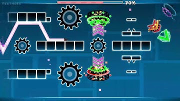 (Layout) My Part in Popcorn - Hosted by Crazyllama [Geometry Dash 2.113]