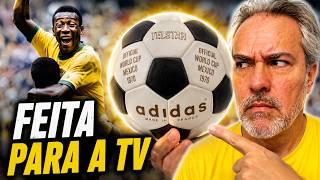 Por que a Bola da Copa de 70 tinha Gomos Pretos