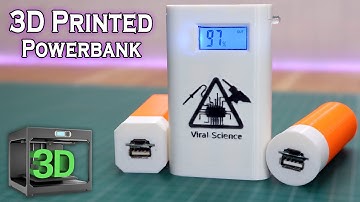 How to make 3D Printed Powerbank | 3D Printed Powerbank Case