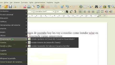 como instalar wine para canaima venezuela