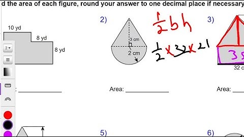AREA & PERIMETER COMPOUND SHAPES 2