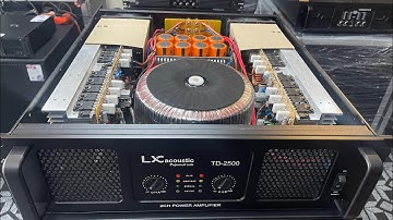 Cùng Xem Ruột Gan Cục Đẩy Đánh Sub Kép LX TD2500 Coing Suất Lớn 2500W/1 kênh Clas TD. Lh:0386489826