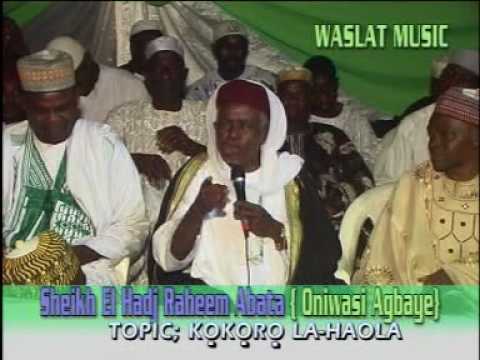 Sheikh Abdulraheem Abata-----Kokoro Laahoala 2, 2