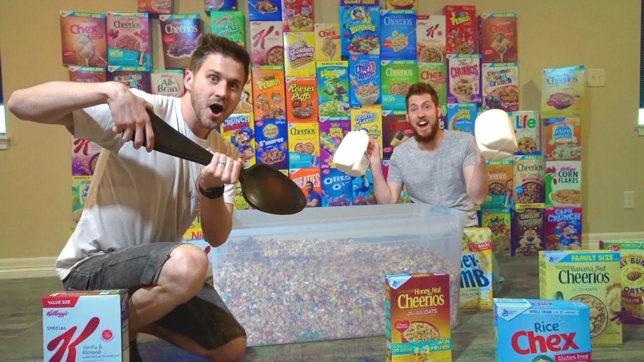BUYING ALL THE CEREAL FROM WALMART!