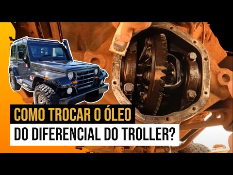 Troca de óleo do diferencial do jipe Troller: Passo a passo para a manutenção correta.