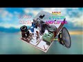 DIY powerful mini amplifier simple with ferrite inductors, BD139, C1815 transistor