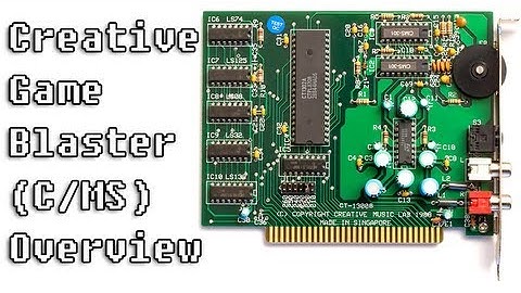 LGR Oddware - Creative Game Blaster / CMS Sound Card