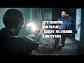 This is How You DON'T Play Resident Evil 2 REmake (Let's Teach Phil How to Play)(Leon Scenario)