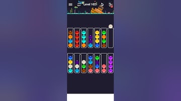 Ball Sort   Level 1021