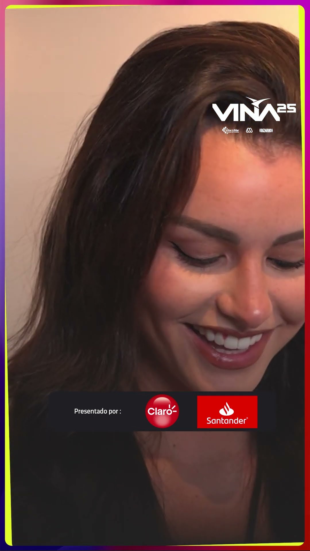 [Presentado por: Claro Chile y Santander Chile] Emilia Dides y su comentado vestido ?