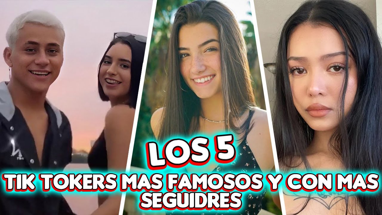 Los 5 TIKTOKERS ULTRA FAMOSOS Que Tienen MILLONES De Seguidores YouTube los-5-tiktokers-ultra-famosos-que-tienen-millones-de-seguidores-youtube