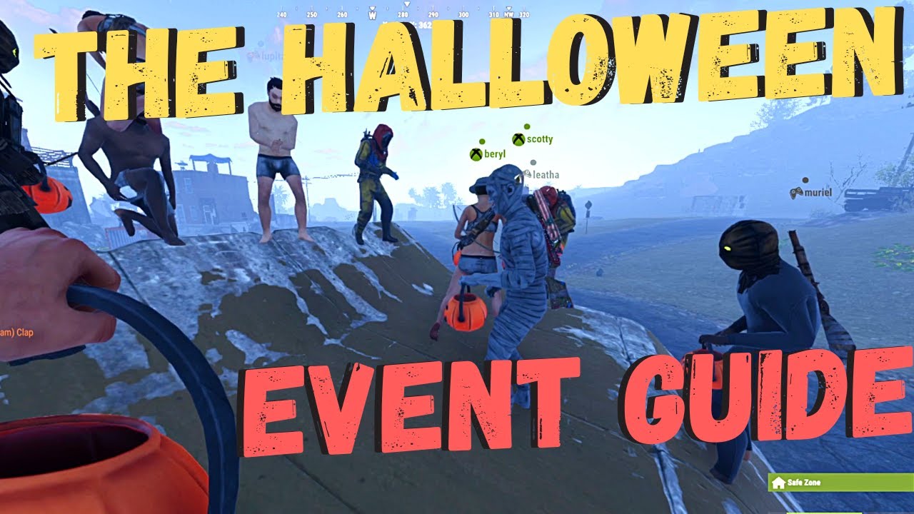 The Rust Console Halloween Event Guide YouTube