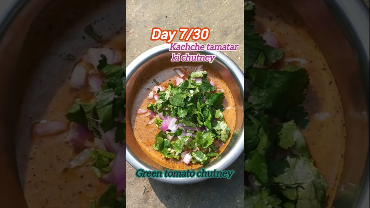 kachche tamatar ki chutney recipe|# row tomato chutney 