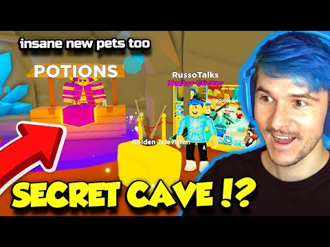 The SECRET CAVE In Tapping Gods IS FINALLY OPEN... *NEW UPDATE*  (Roblox)