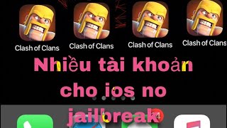 Cách chơi nhiều tài khoản game của supercell (clash of clan,...) cho máy ios no jb screenshot 3
