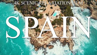 SPAIN 4K  SCENIC RELAXATION VIDEO WITH CALM MUSIC