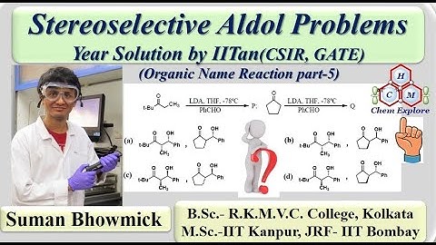 Diastereoselective Aldol Reaction Problems|| Year Solution CSIR-NET and GATE|| Name Reaction Part-5