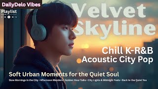Velvet Skyline | Chill K-R&B x Acoustic City Pop Playlist for Quiet Evenings (22 Tracks) screenshot 5
