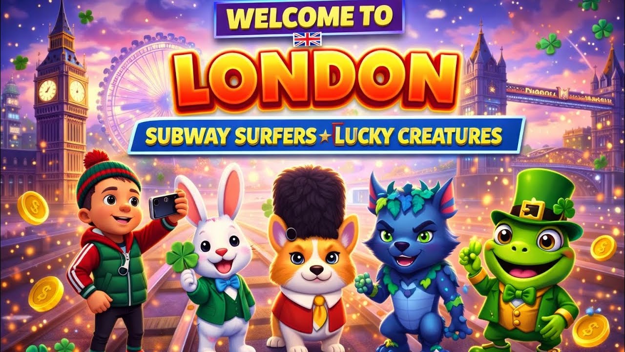 Welcome to LONDON! 🇬🇧 Lucky Creatures Event 🍀