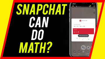 How to Solve Math Problems With Snapchat