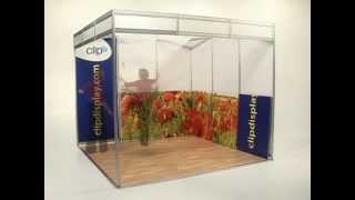 Clip Display Ltd Shell Pac exhibition system from Clip Display how to set up