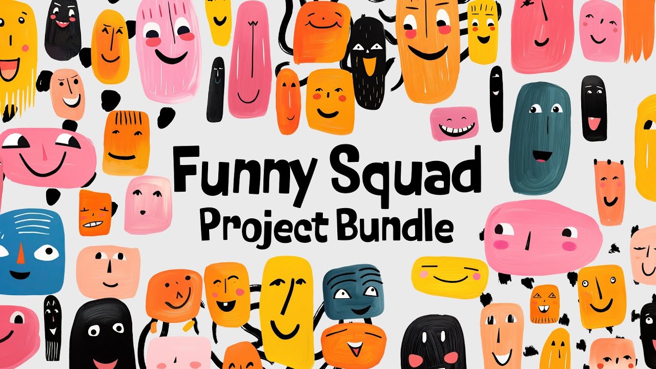 Funny Squad Bundle After Effects Template