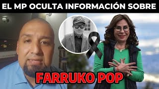 FRANCISCO FOPPA DESENMASCARA A SANDRA TORRES Y AL MP  POR LA MUERT3 DE FARRUKO POP, GUATEMALA