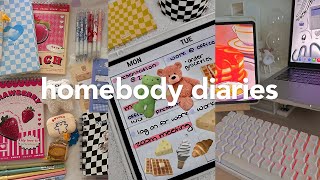 weekly vlog 🧃🦋 | aesthetic stationery, planning my week, new cozy game