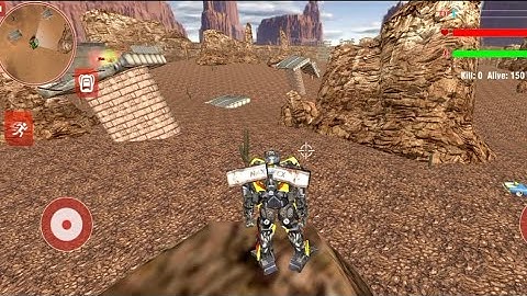 Royal Robot BattleGround | gameplay walkthrough part 4 | Red chilli | android iOS