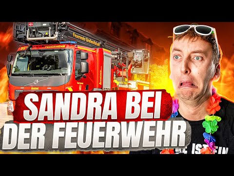 Sandra bei der Feuerwehr😳🔥💥 | Freshtorge