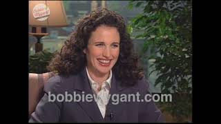 Andie MacDowell 'Unstrung Heroes' 1995 - Bobbie Wygant Archive by The Bobbie Wygant Archive 985 views 5 months ago 9 minutes, 4 seconds