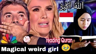 AGT Blind Girl Recitations of the Al-Qur&#39;an Surah Al Taghabun |murotalalquran|Tilawat