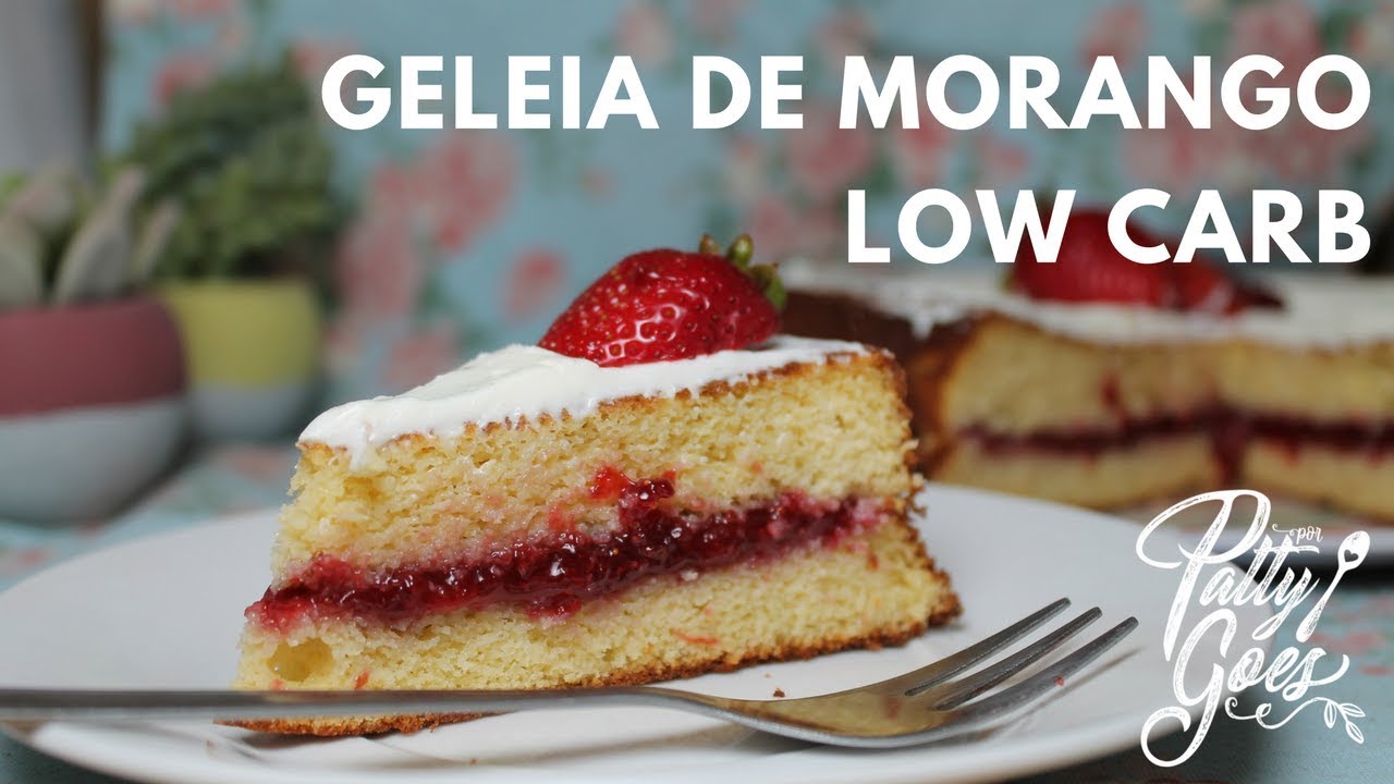 GELÉIA DE MORANGO SEM AÇÚCAR LOW CARB, FIT, DIET 