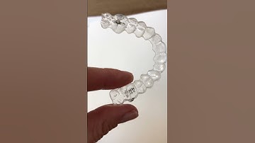 READ THE NUMBERS ON INVISALIGN TRAY #Shorts