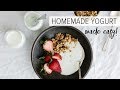 HOW TO MAKE HOMEMADE YOGURT | healthy yogurt from scratch