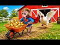 🐵 Jojo klaut goldene Eier! 🥚🪿 Verrückte Verfolgungsjagd auf dem Bauernhof 😱