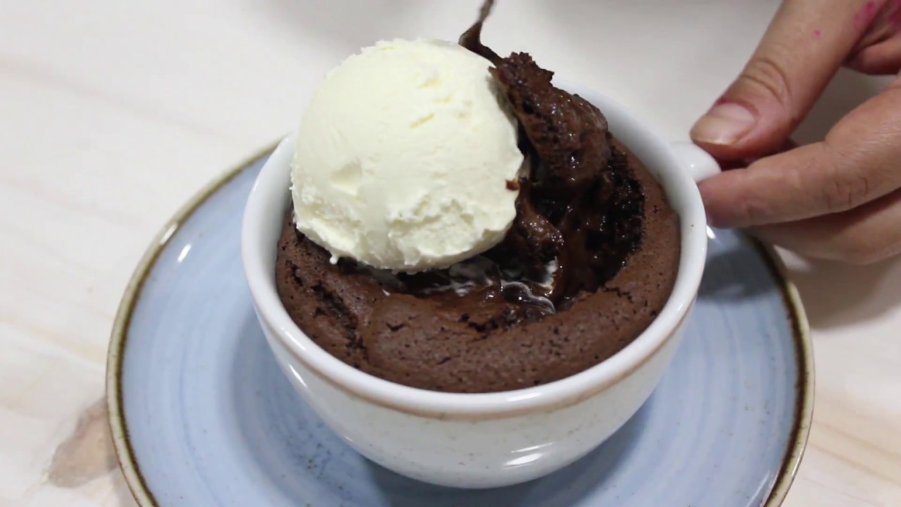 Volcan de chocolate