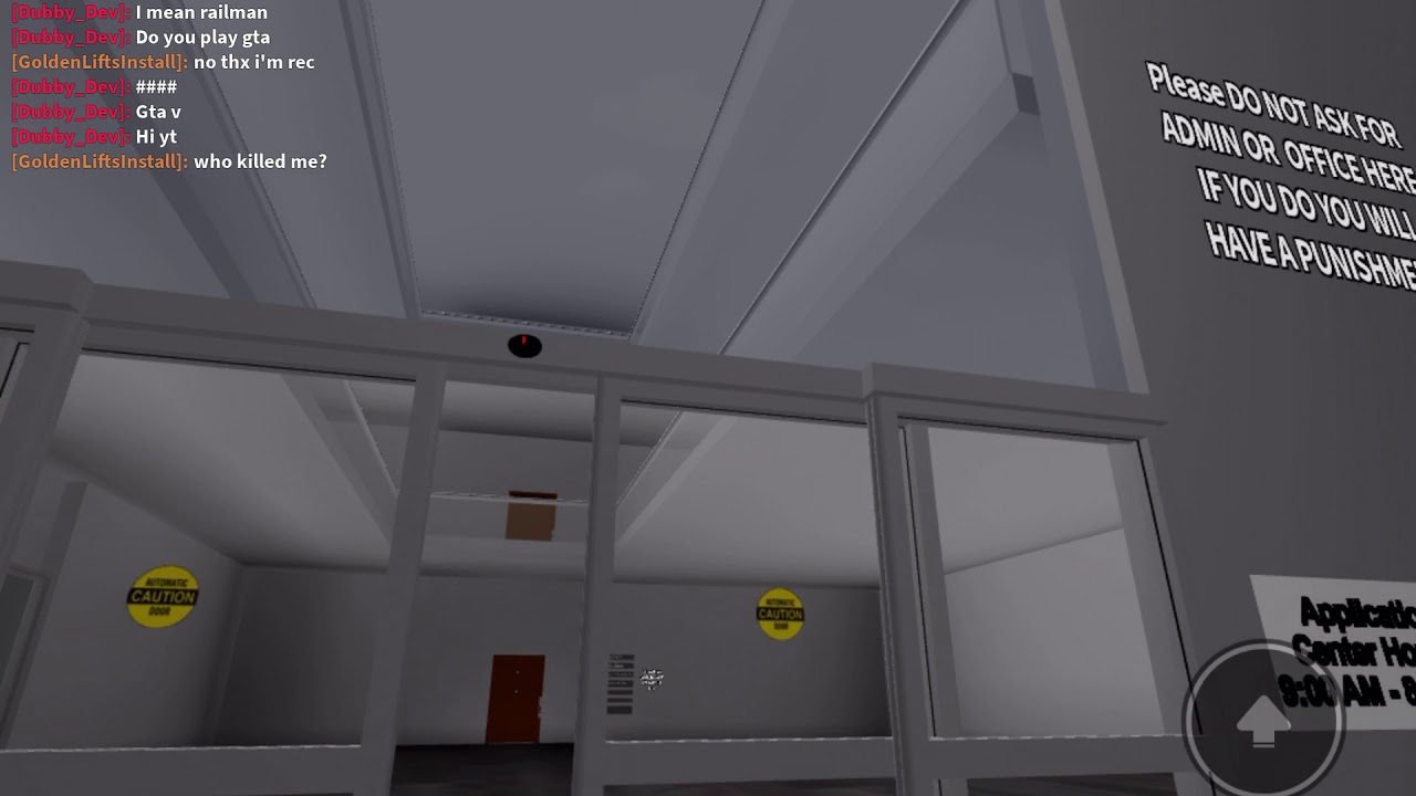 Roblox The Elevator Won T Let Me In Elevatordude S Office