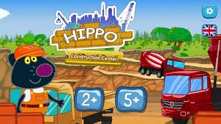 Hippo 🌼 Building center 🌼Construction machines 🌼 All series 🌼 Cartoon game for kids screenshot 2