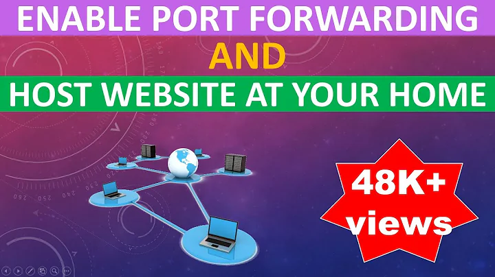 How to Host a Website on Your Computer | Enable Port Forwarding on D-Link Router