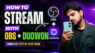 How To Stream BGMI With OBS + Duowon 🔥 Full Setup Guide