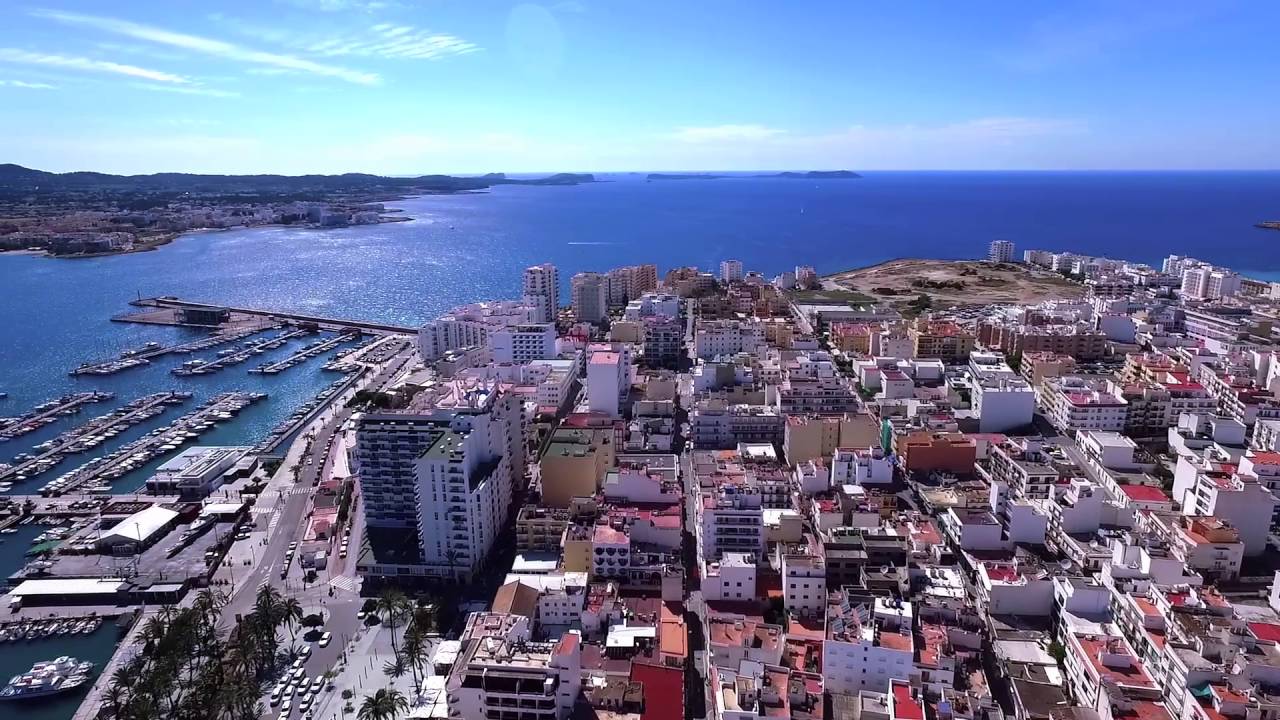 Ibiza 2016 from above. Dji Phantom 3 advanced. San Antoni and Eivissa